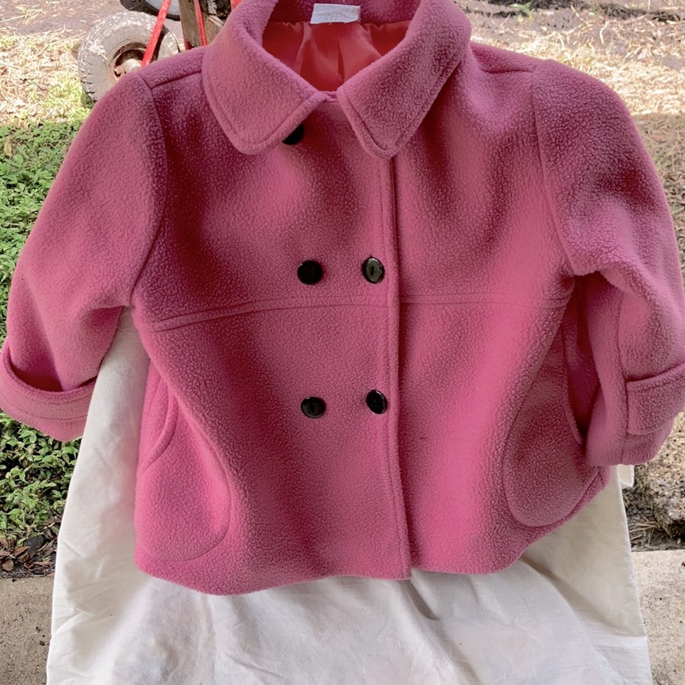 Girls Fleece Coat Size 3